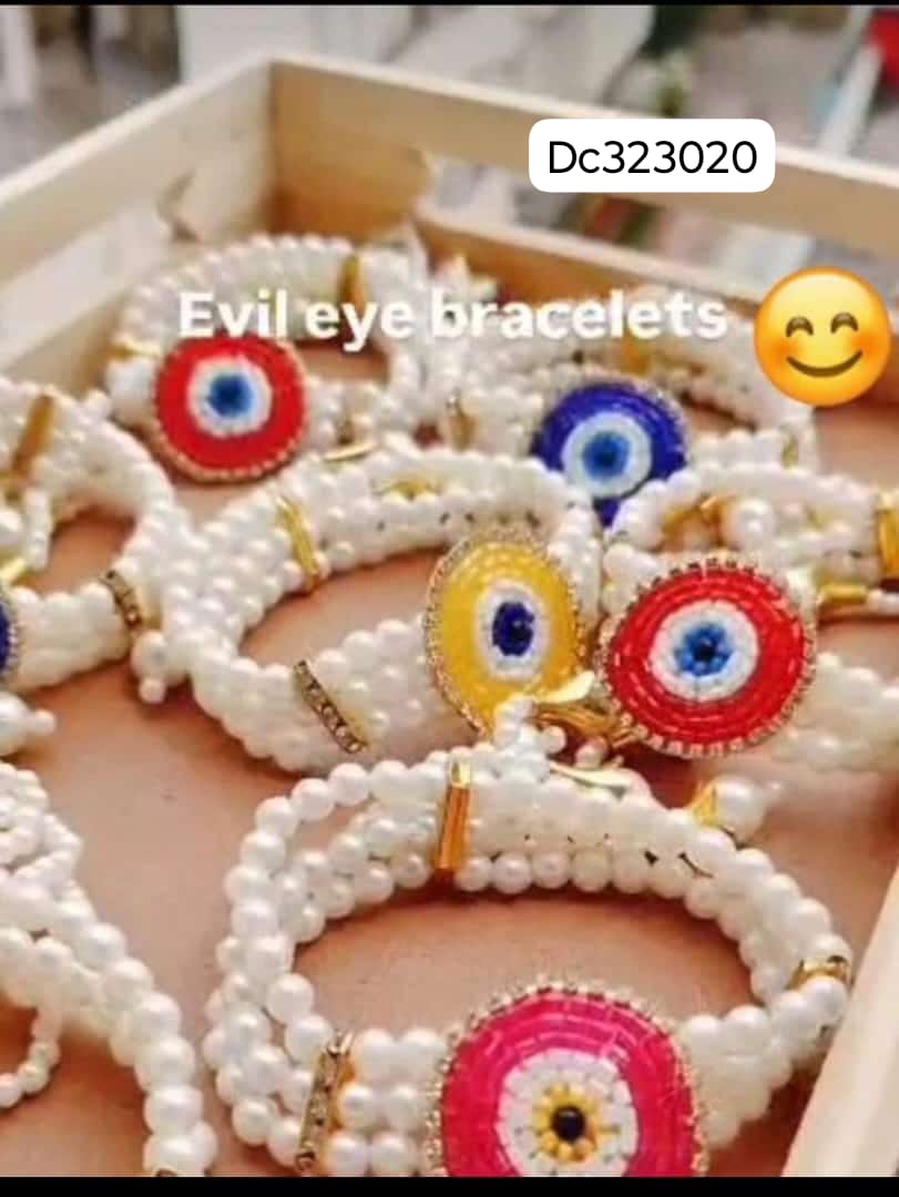 Stylish evil eye bracelet symbol of protection and good luck perfect for wedding favors and return gifts