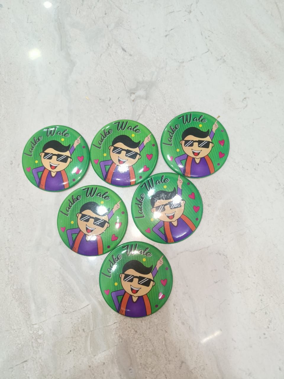Designer Ladke Wale badge for baraat and wedding ceremony