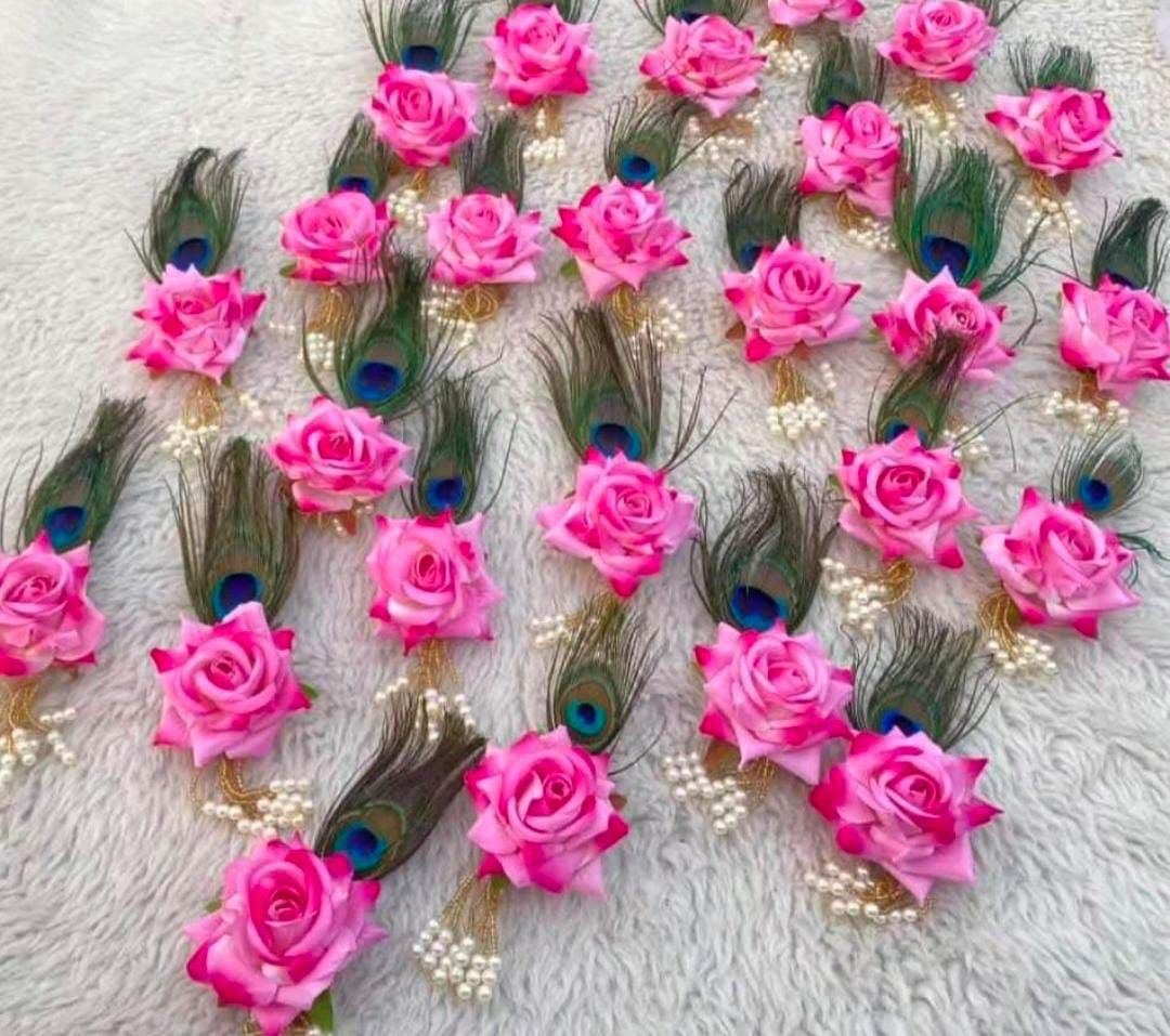 Premium rose lapel pin for wedding and formal events
