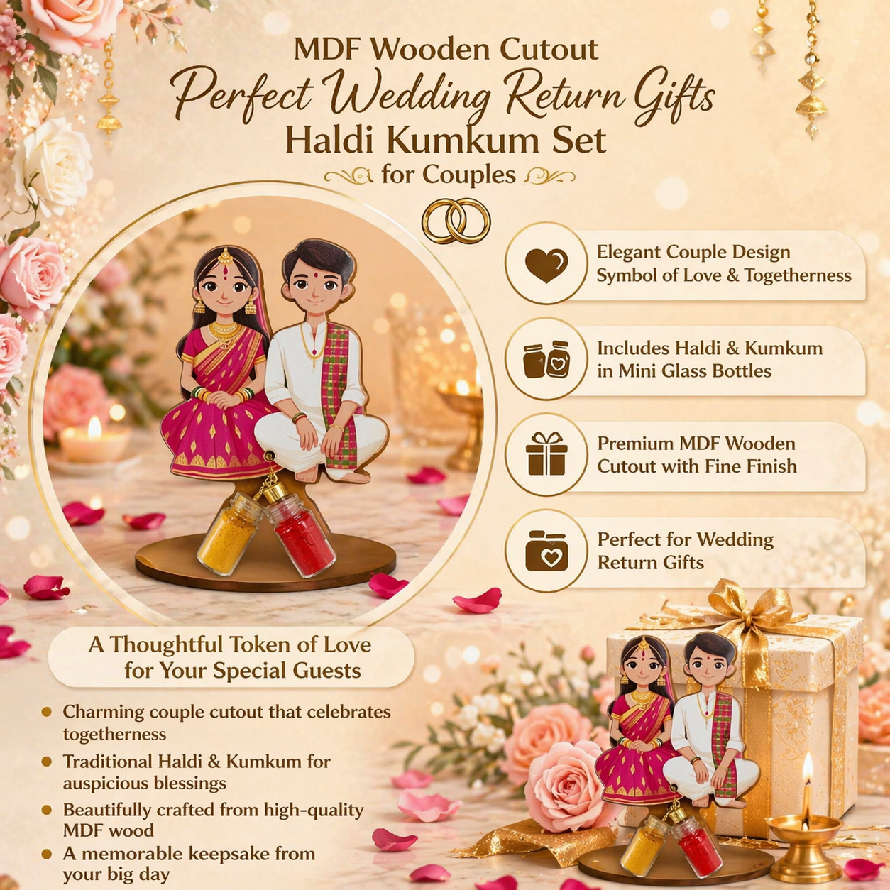 Designer Vivah Sankara Haldi Kumkum for Marriage Functions