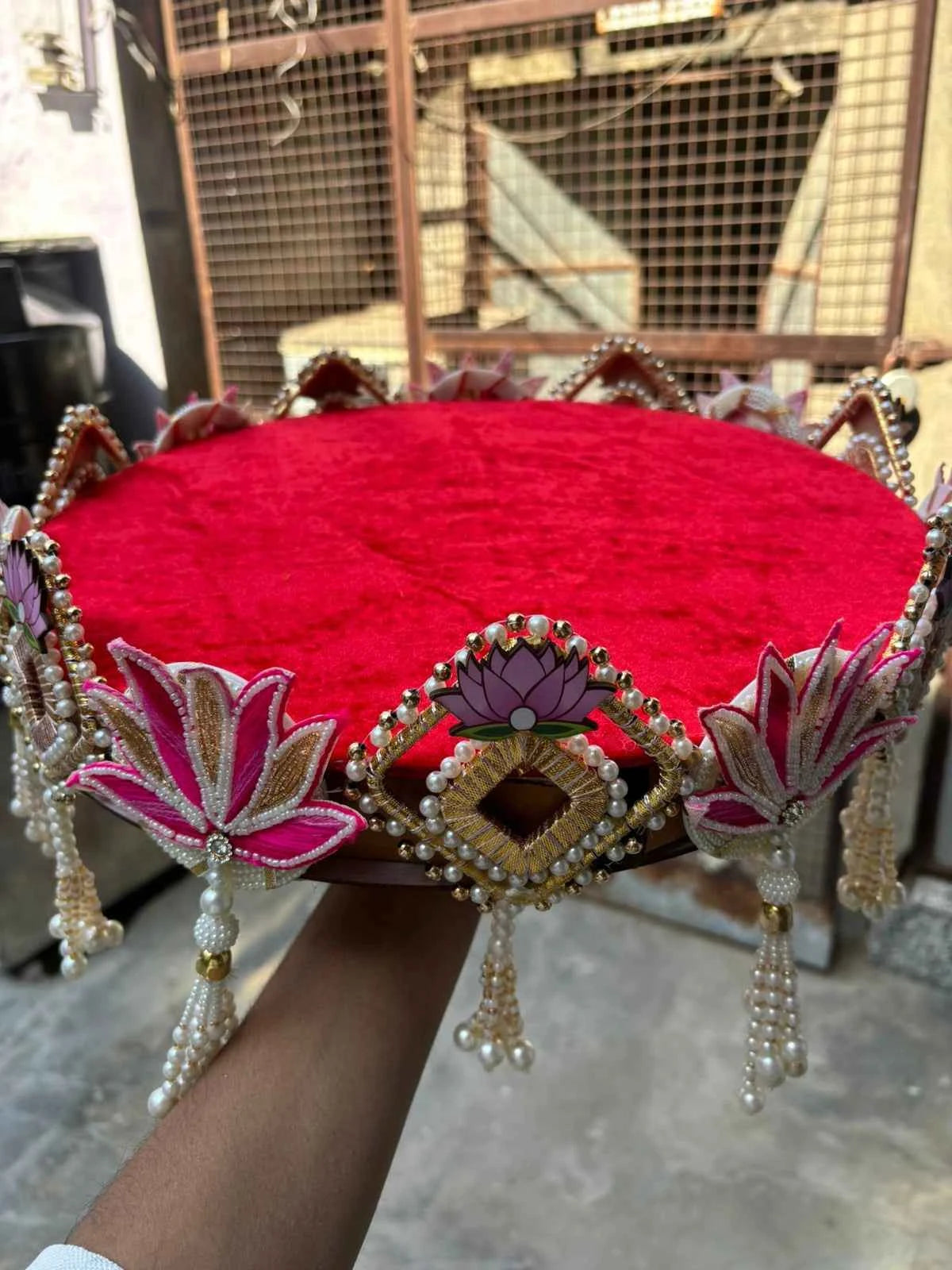 Heavy Multi Purpose Platter for Puja, Wedding & Serving