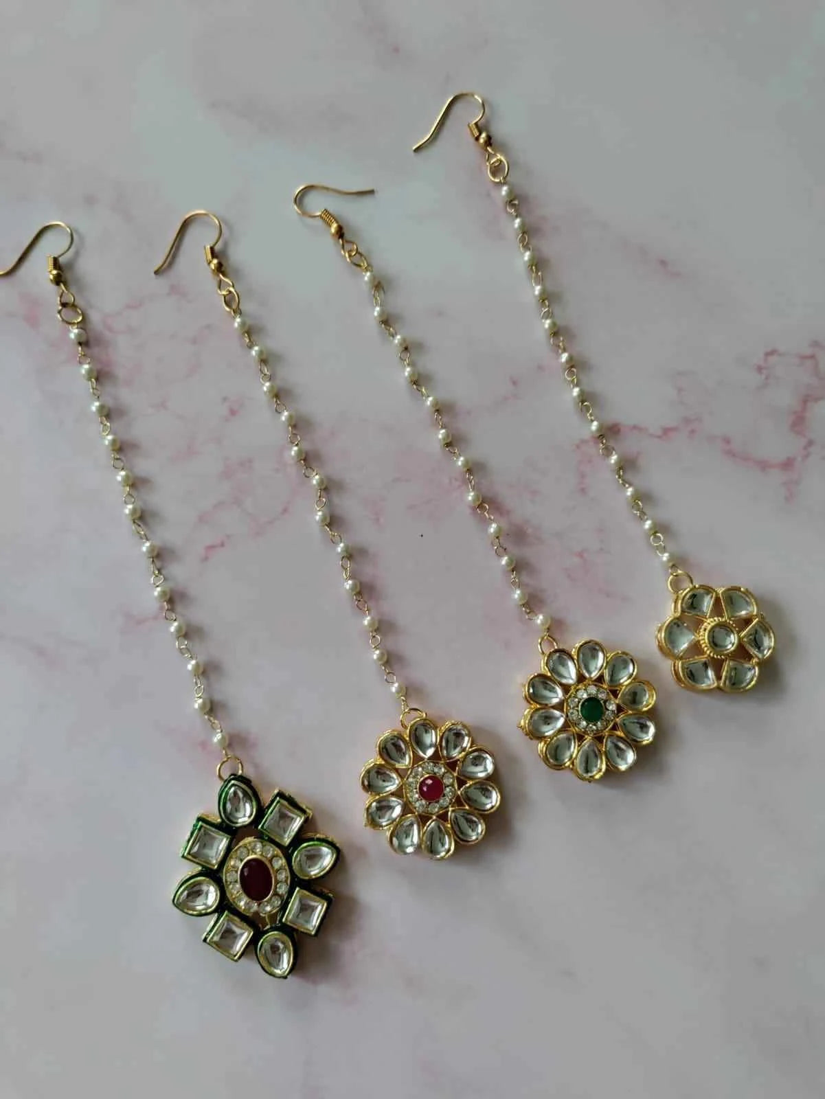 Designer Kundan Maang Tikka for Brides & Festive Occasions