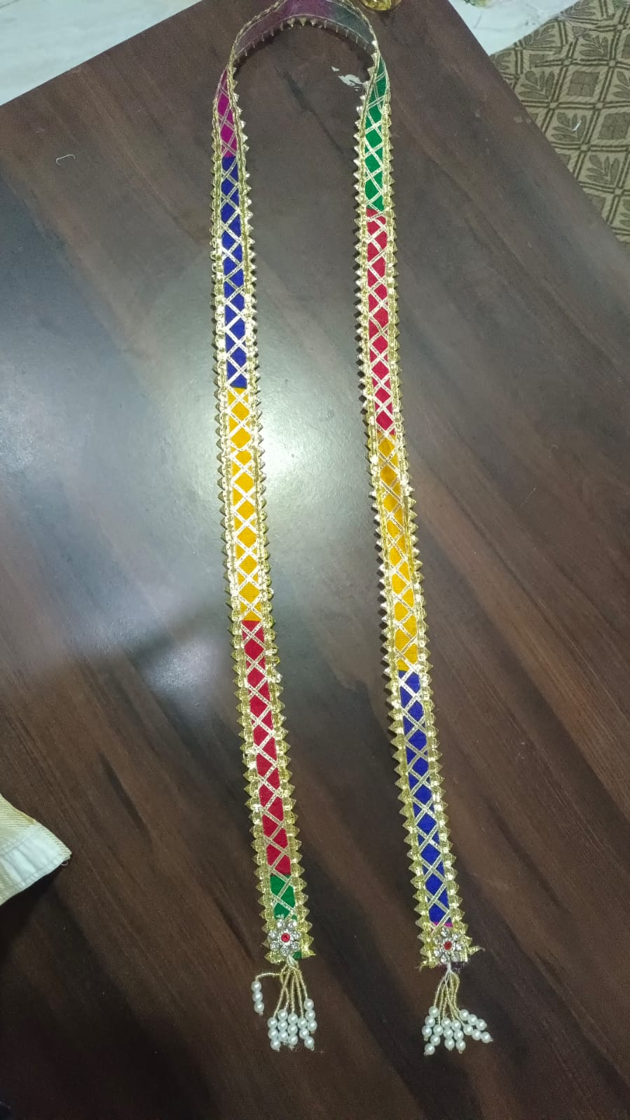 Designer wedding phatka for barat welcome ceremony