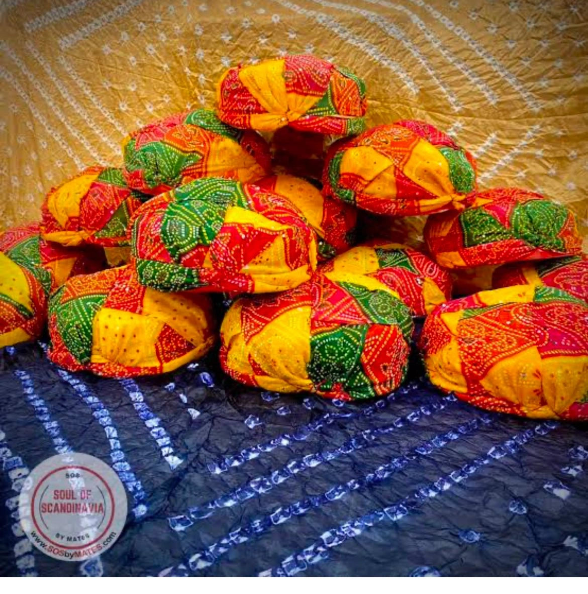 Rajasthani traditional Holi pagdi worn during festive and cultural celebrations