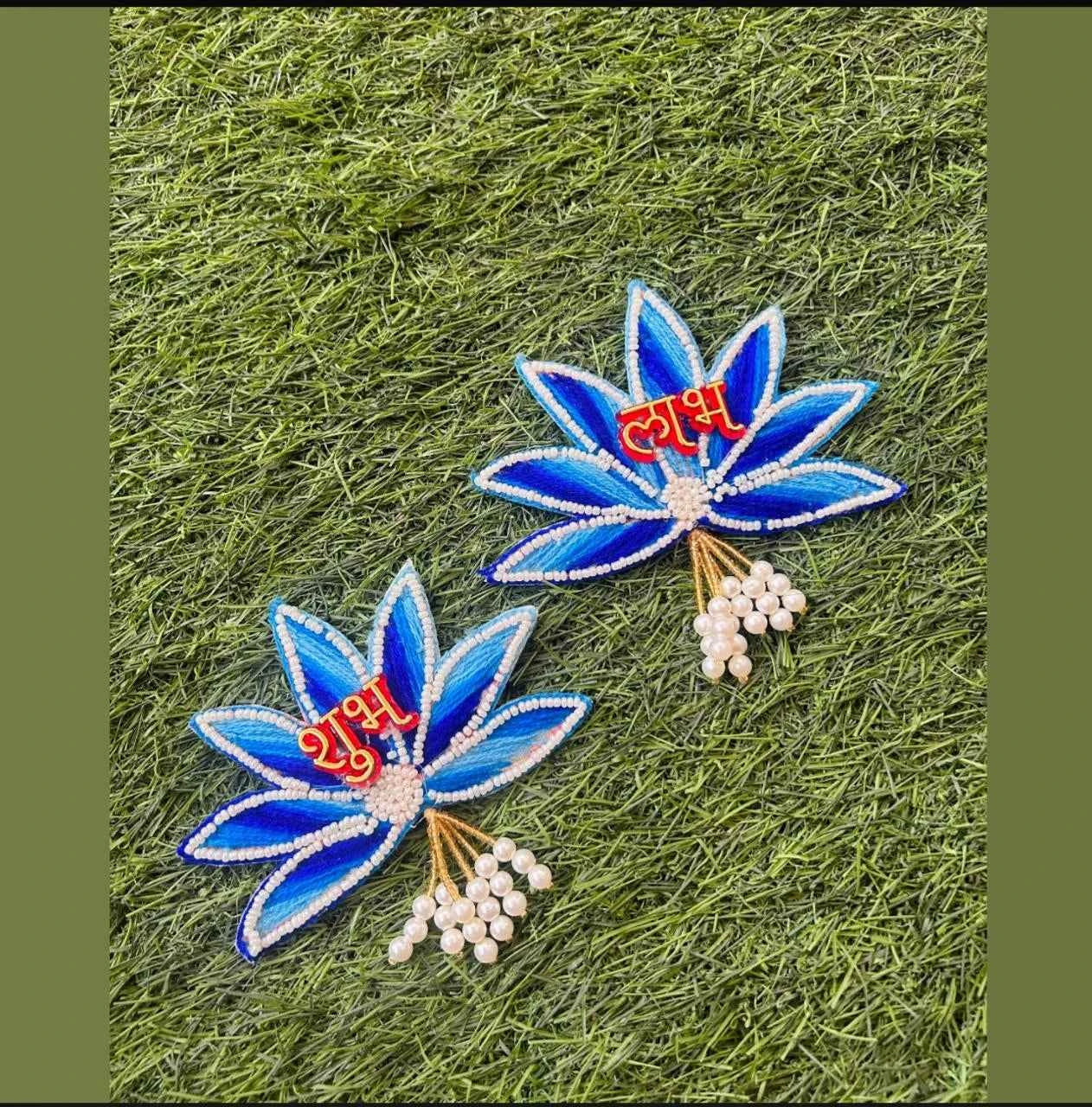 Shubh Labh Symbols for Diwali | Good Luck Decor for Home Entrance