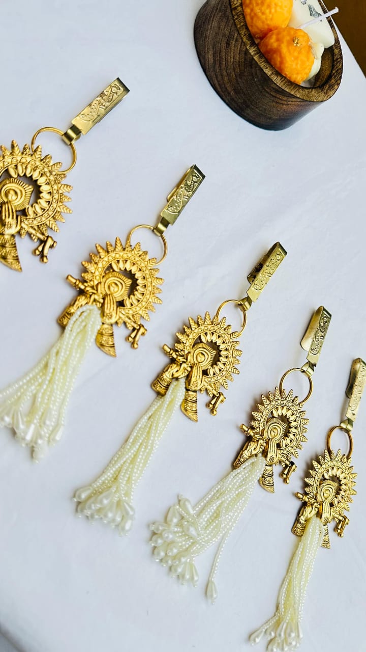 Murli design satka for wedding barat swagat and traditional pooja ceremonies