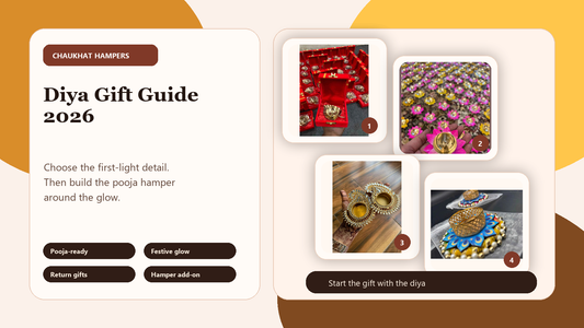 Diya Gift Guide 2026: The First-Light Detail That Makes a Pooja Hamper Feel Complete