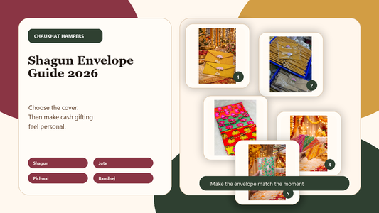 Envelope Gift Guide 2026: The Rs. 501 Detail That Makes Shagun Feel Personal