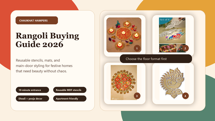 Rangoli Buying Guide 2026: The 10-Minute Entrance Trick That Makes a Home Look Festival-Ready