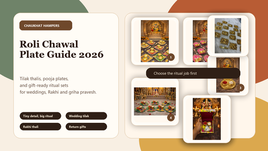 Roli Chawal Plate Buying Guide 2026: The Tiny Ritual Detail Guests Notice First