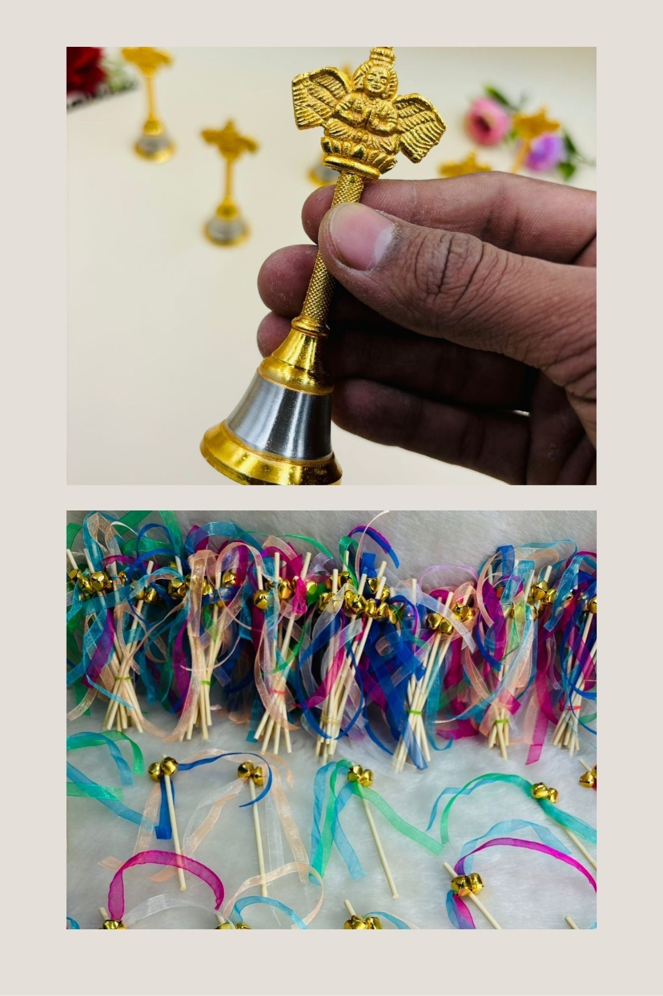 Phera bells Stick | Wedding Phera Rattle