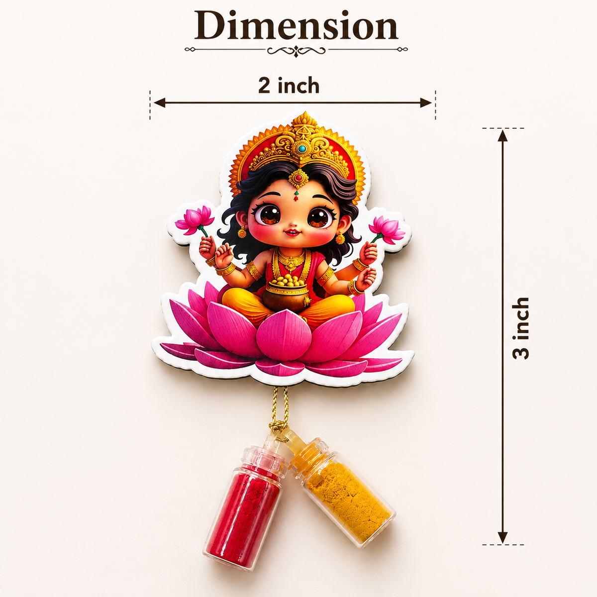 Saraswati Theme Haldi Kumkum Return Gift