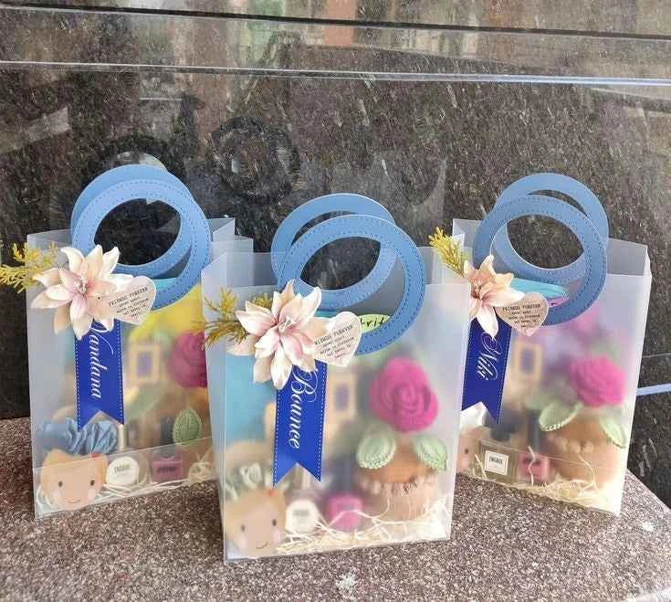 Transparent PVC Utility Bag 6x5 Inch | Travel & Storage Pouch