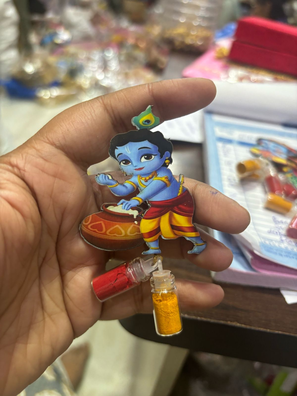 Annaprashana rites theme haldi kumkum set for baby ceremony rituals