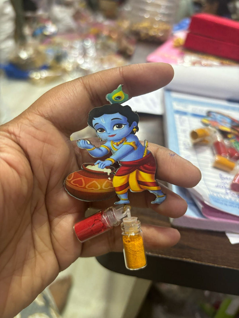 Annaprashana rites theme haldi kumkum set for baby ceremony rituals
