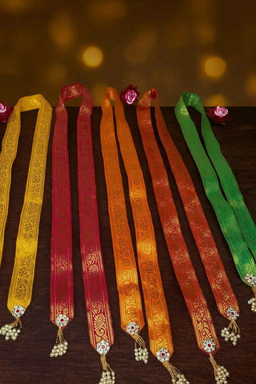 Wedding Barat Welcome Phatka in Premium Banarasi Fabric