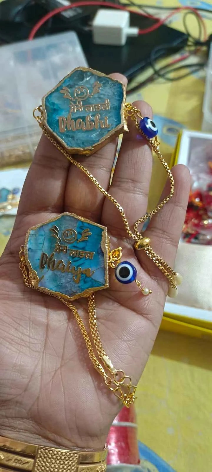 Bhaiya Bhabhi Rakhi Set for Raksha Bandhan