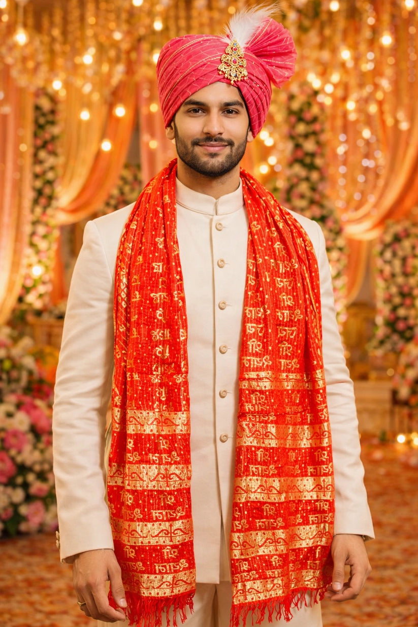 Shyam Baba bhakti dupatta for satsang and kirtan