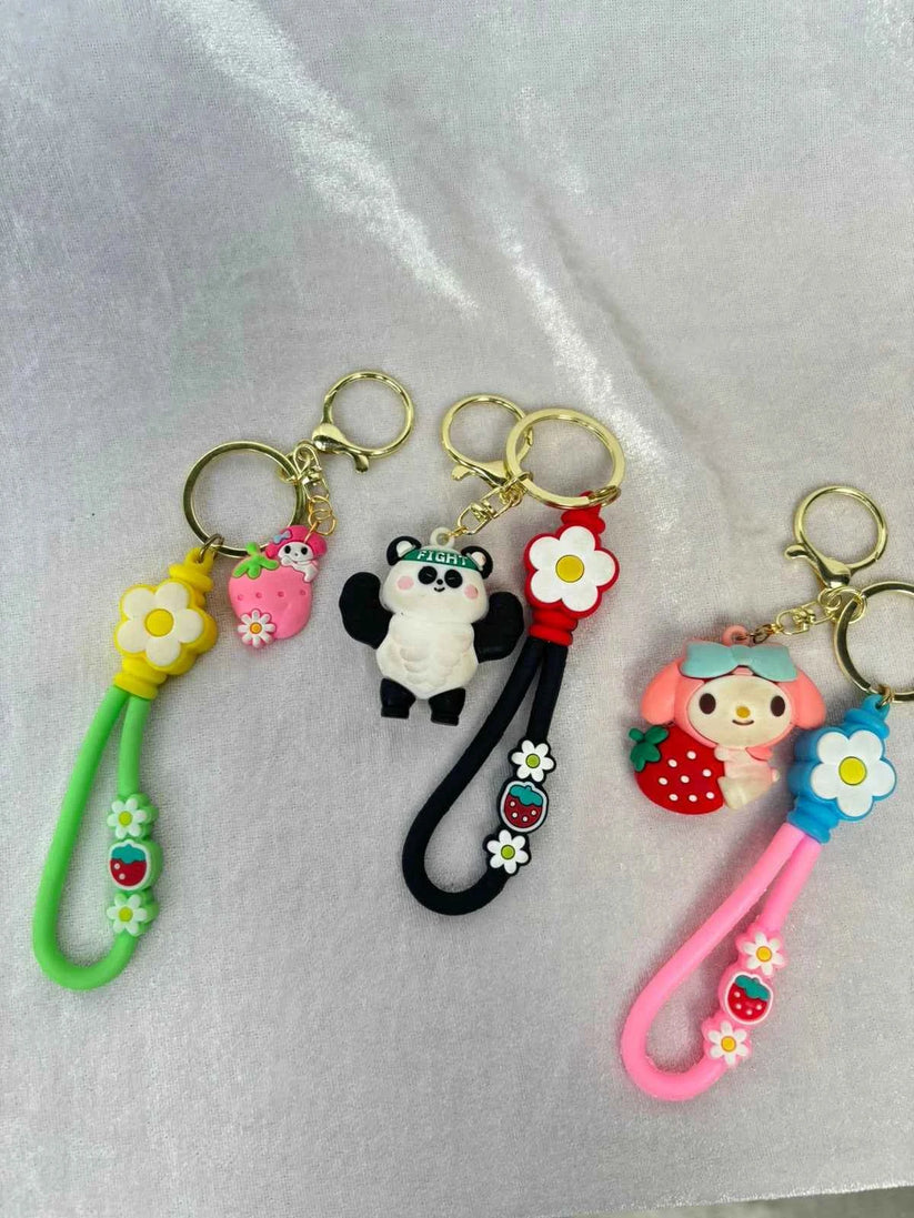 Cute Keychain Return Gifts for Kids Birthday Party | Party Favor Keyrings