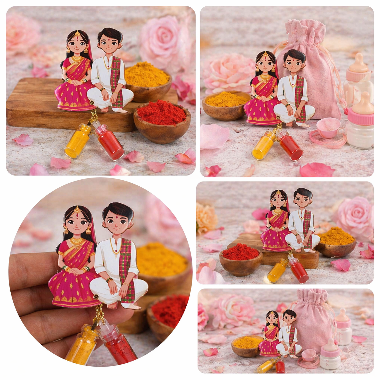 Designer Vivah Sankara Haldi Kumkum for Marriage Functions