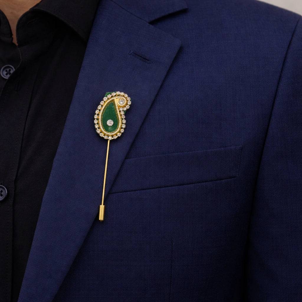Ceary Lepan Pin for bridal roli ceremony with traditional design