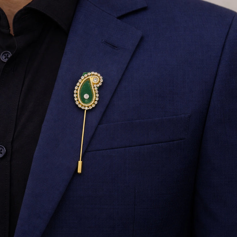 Ceary Lepan Pin for bridal roli ceremony with traditional design