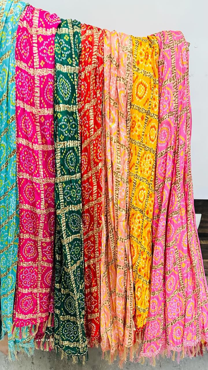 Lightweight chinnon dupatta for wedding functions