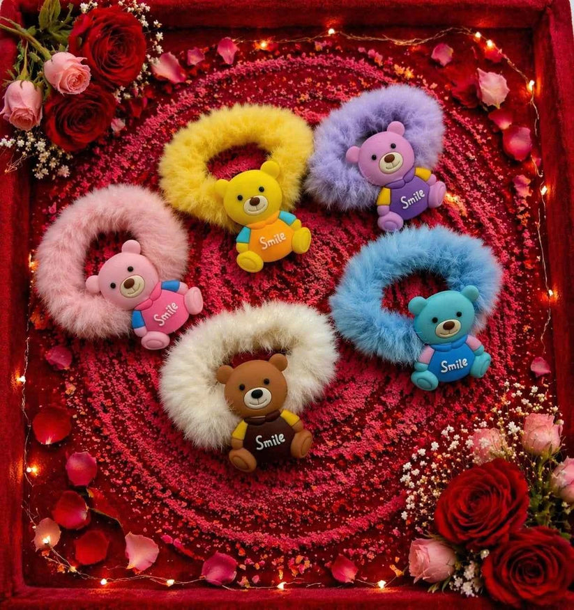 Teddy Bear Rakhi for Kids Boy | Soft Plush Bracelet Rakhi | Cute Colorful Rakhi for Brother