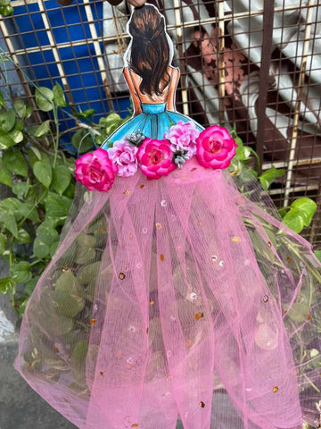 Cute Bridal Suitcase Doll for Bridal Shower and Wedding Gifts
