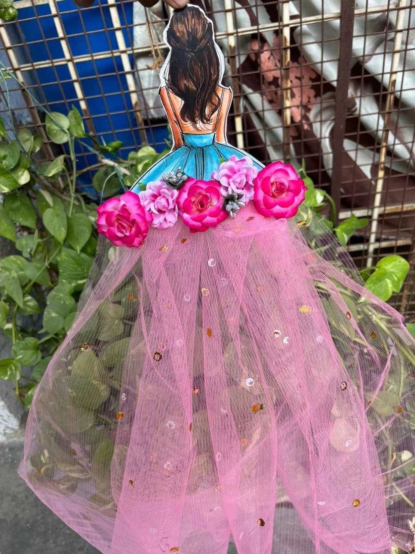 Cute Bridal Suitcase Doll for Bridal Shower and Wedding Gifts