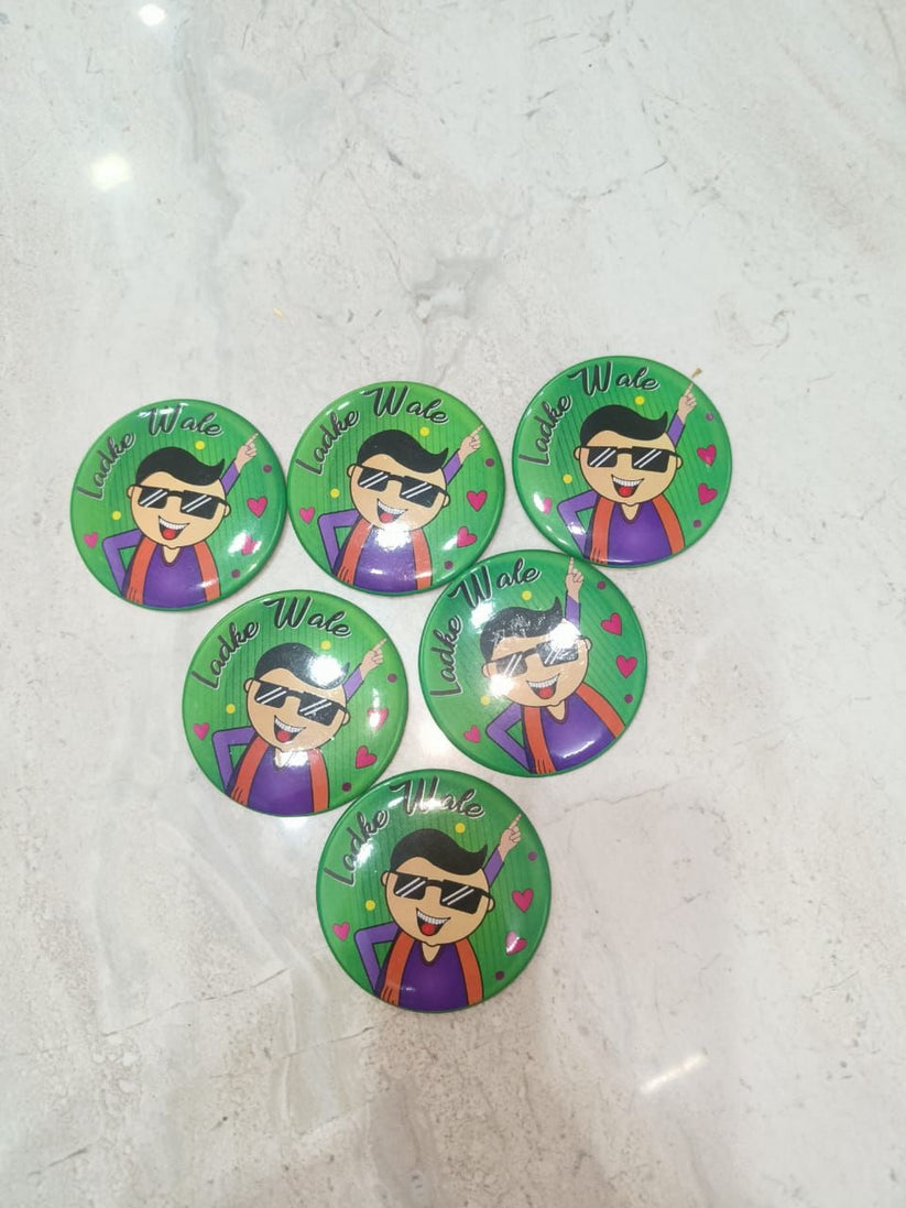 Designer Ladke Wale badge for baraat and wedding ceremony