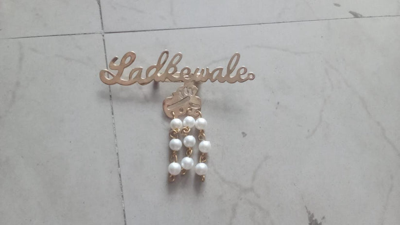 Designer Ladkewale Brooch for Groom Side Family