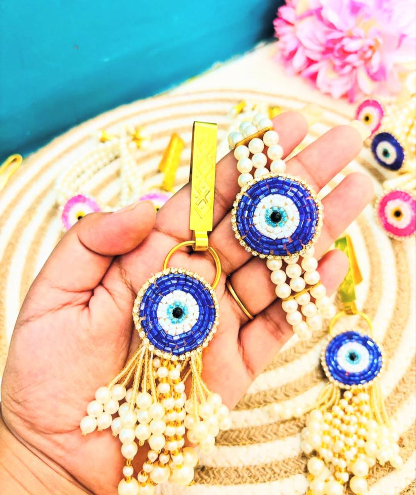 Designer bracelet with satka featuring traditional Indian design for weddings and festive occasions
