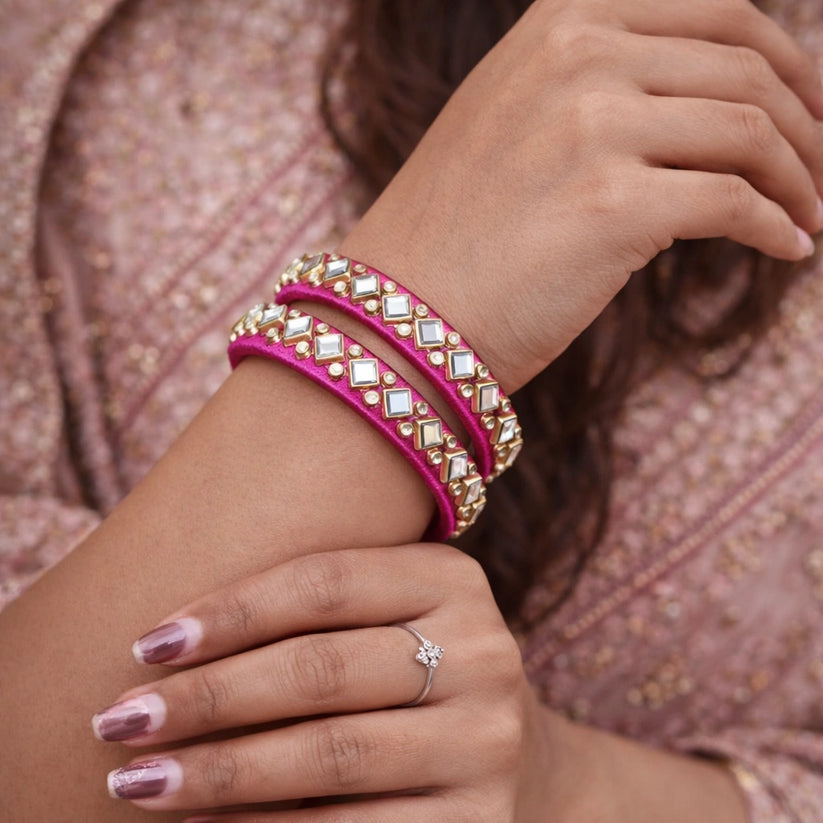 Beautiful designer kangan bracelet for bridal wear and wedding gift hampers