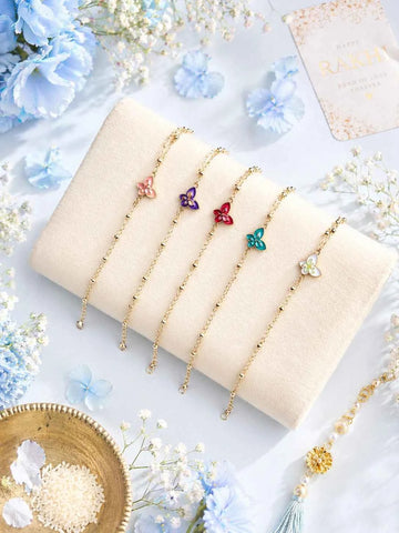 Designer Butterfly Rakhi Set for Brother | Premium Raksha Bandhan Rakhi with Elegant Charm