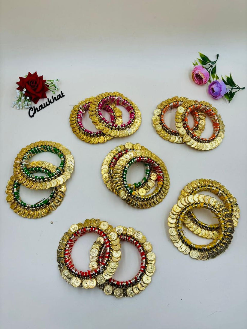 Elegant Gini bangles set for women bridal jewelry traditional Indian bangles for weddings festivals and special occasions