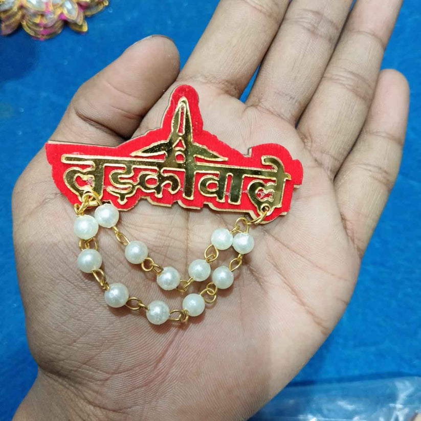 Traditional Ladkiwale brooch for bride side family