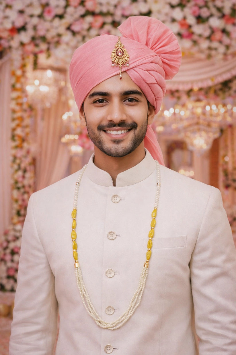 Elachi design barat swagat mala for groom welcome ceremony