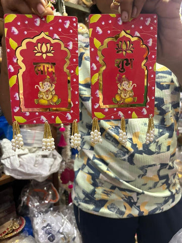 Ganga Ji print Shubh Labh hamper for auspicious home and office decor