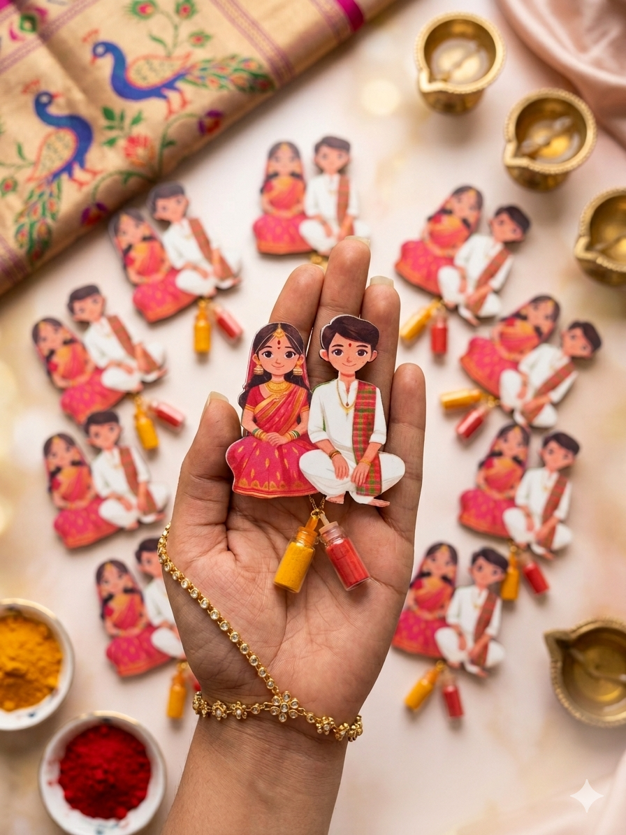 Designer Vivah Sankara Haldi Kumkum for Marriage Functions