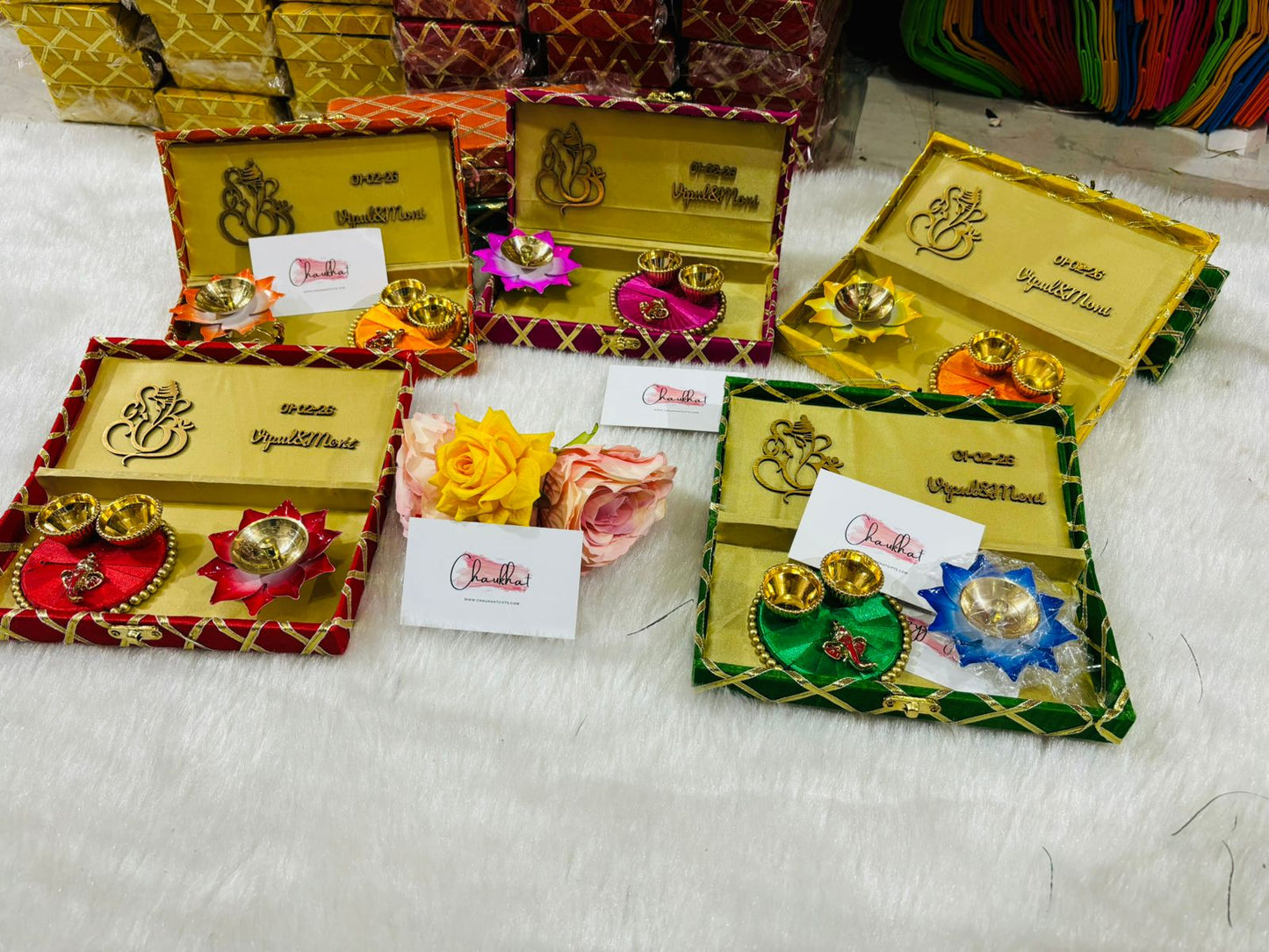 Premium Ganpati pooja gift box for Diwali and Ganesh Chaturthi