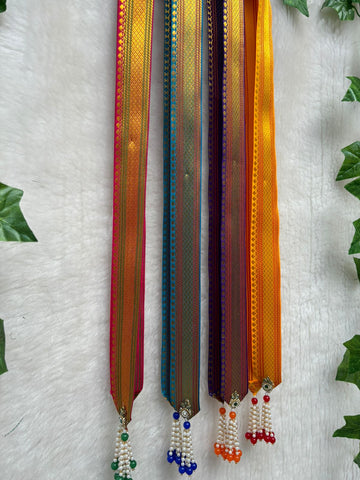 Multicolor designer swagat phatka worn for wedding barat welcome ceremony