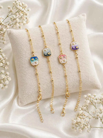 Stylish Ocean Theme Rakhi Bracelet for Men Fancy Chain Rakhi for Brother