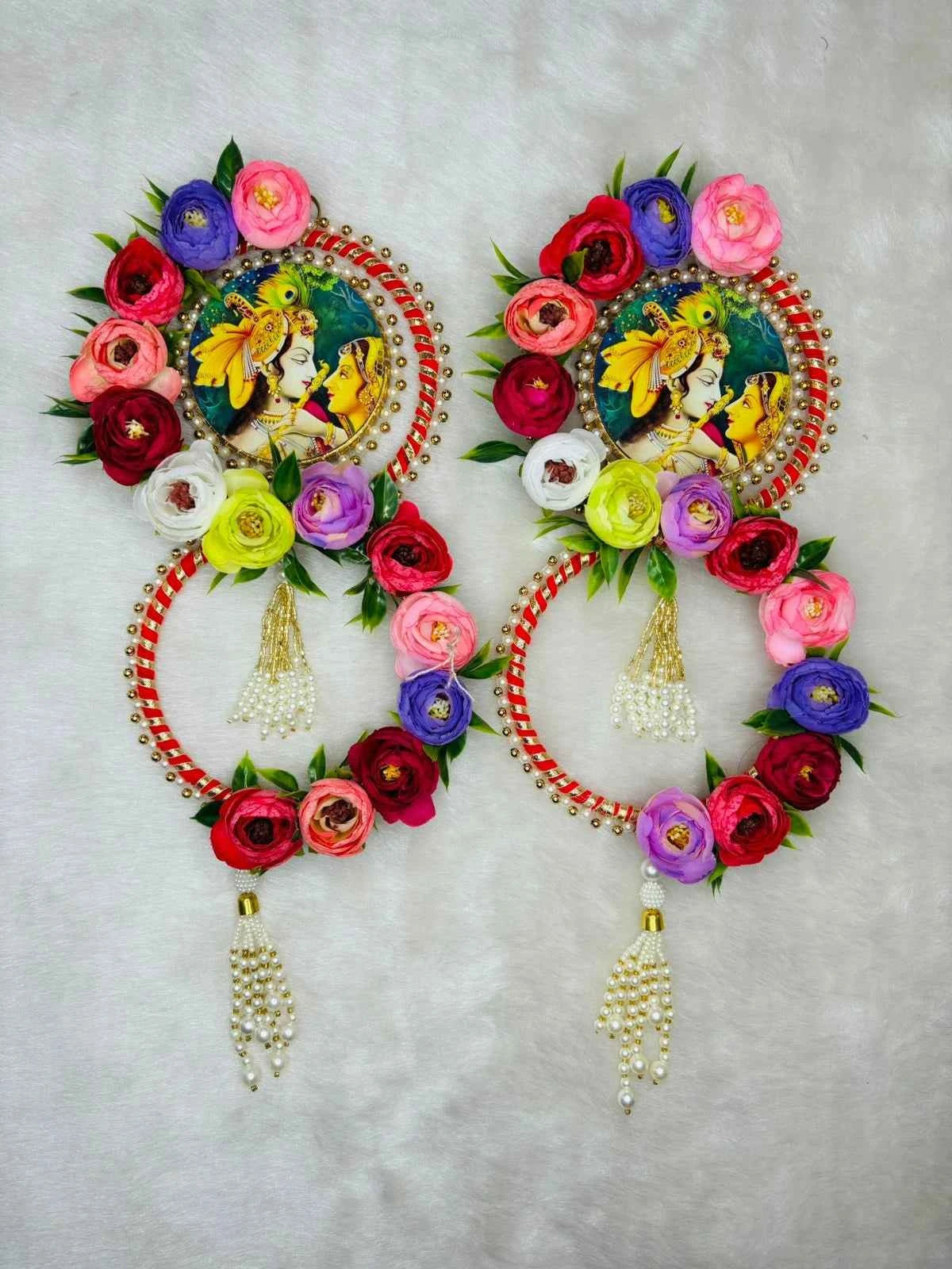 Radha Krishna Decorative Wall Hanging for Living Room and Pooja Room