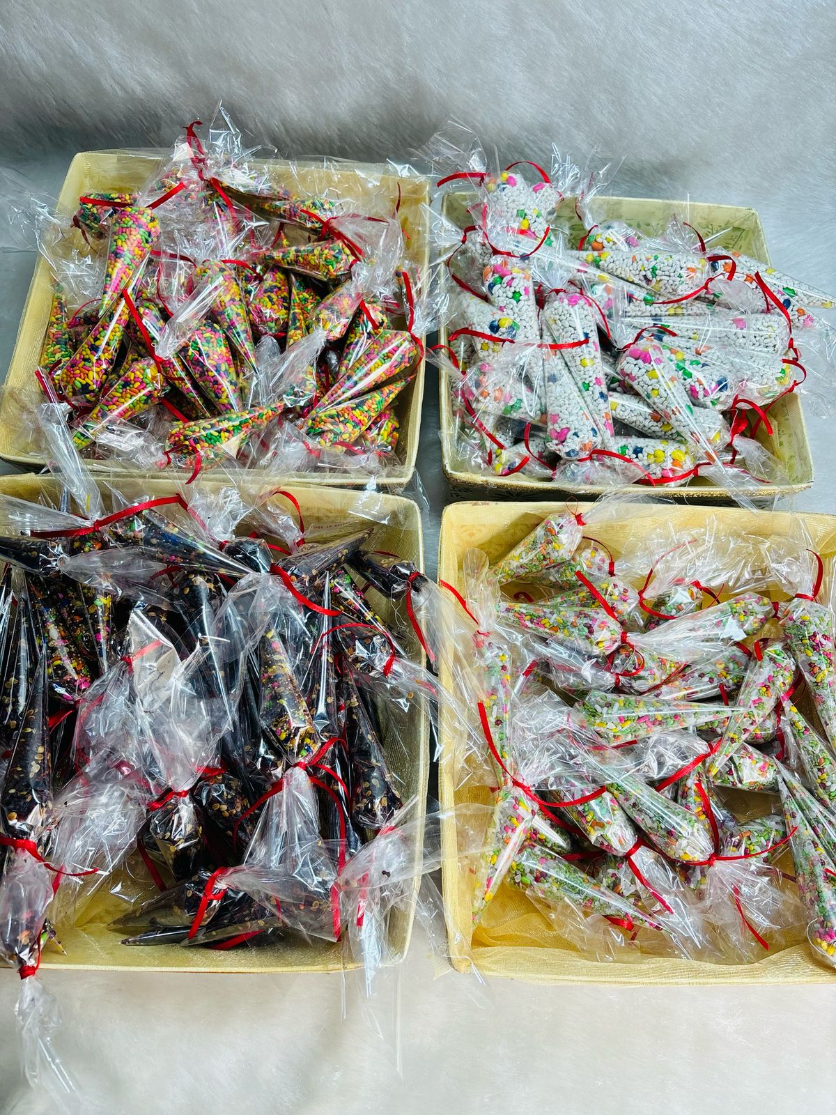 Return gift mukhwas cone for weddings and ceremonies