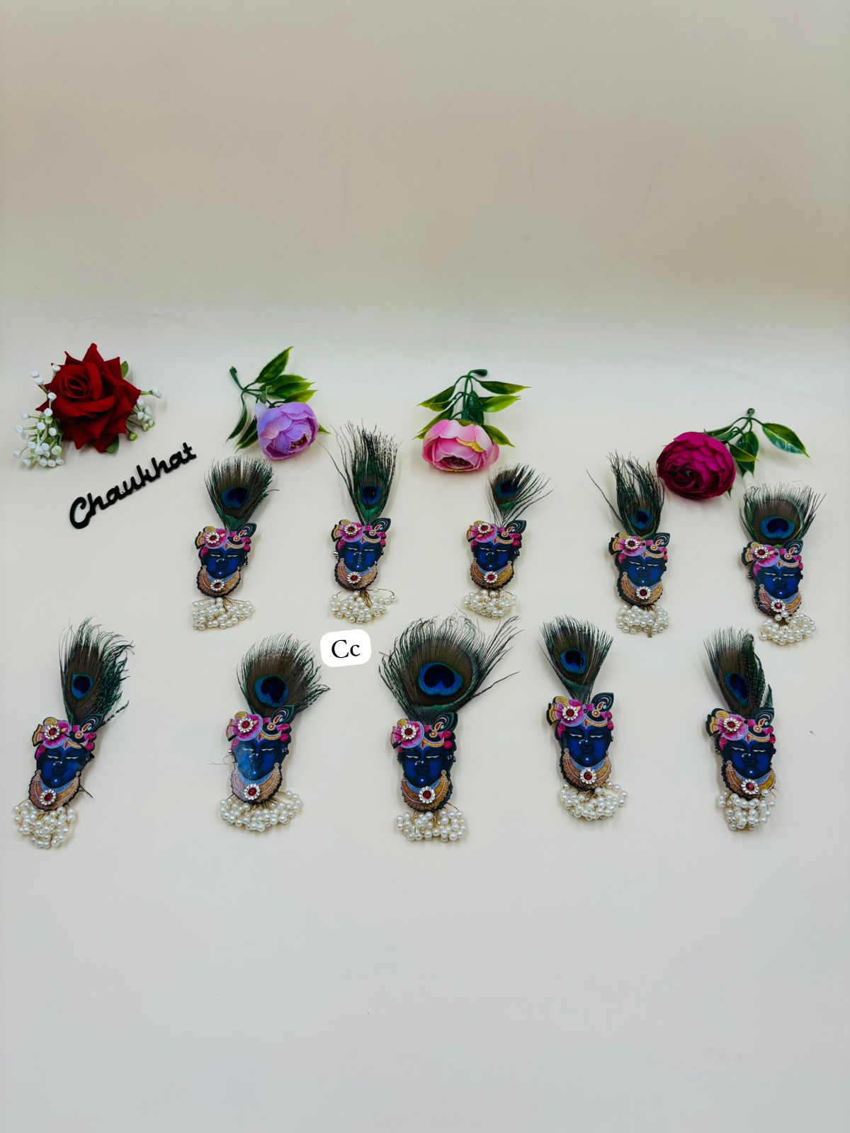 Shreenath Ji Brooch for Wedding and Bhajan Decor