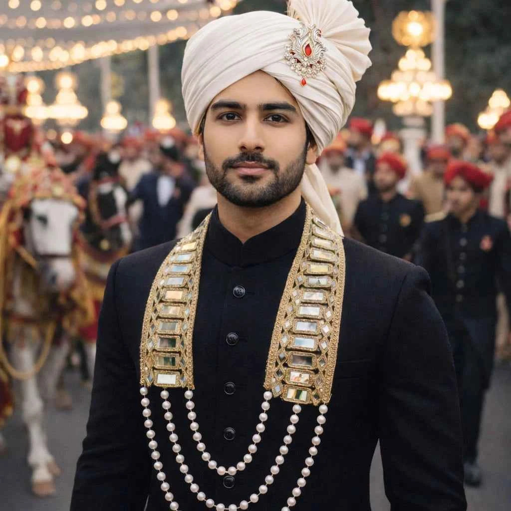 Decorative Swagat Phatka with Mirror Work for Wedding Welcome