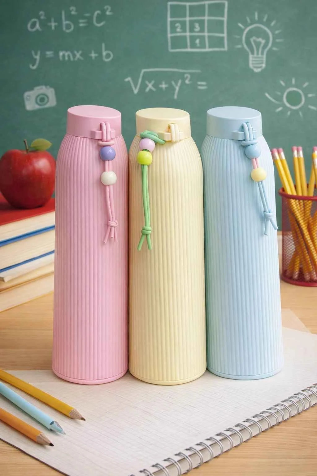 Stylish Water Bottle for Office Desk, School Bag Travel and  Daily Use