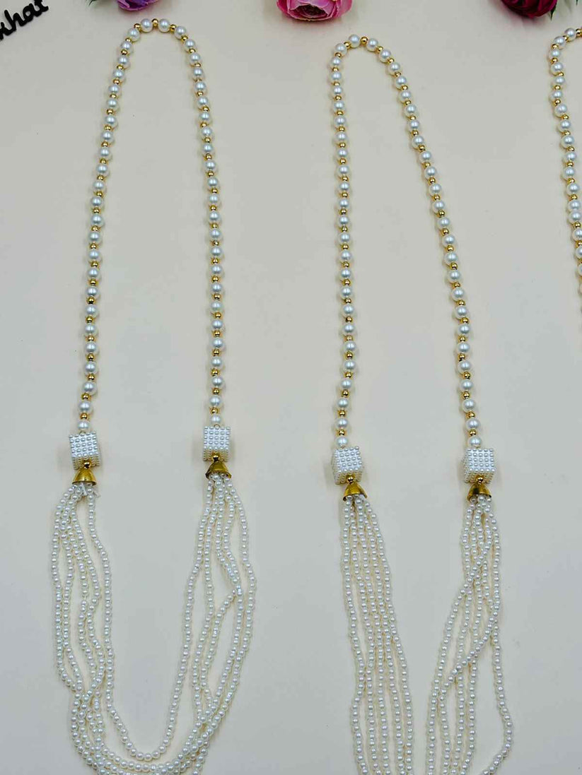 Pearl and Five Layer Design Barat Swagat Mala for Royal Welcome