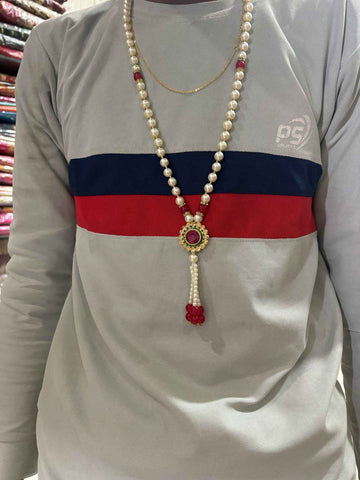 Handmade Pearl Swagat Mala | Royal Barat Welcome Garland for Functions
